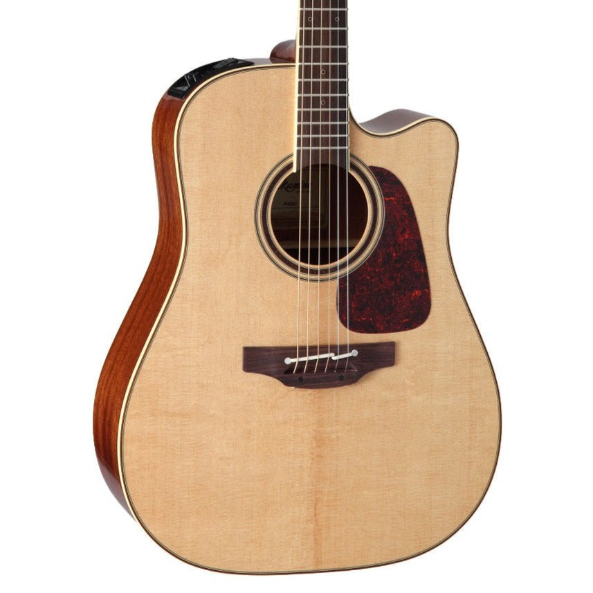 TAKAMINE P4DC PRO SERIES DREADNOUGHT CUTAWAY ACOUSTIC-ELECTRIC WITH CTP-3 PREAMP & HARD CASE (MADE IN JAPAN)