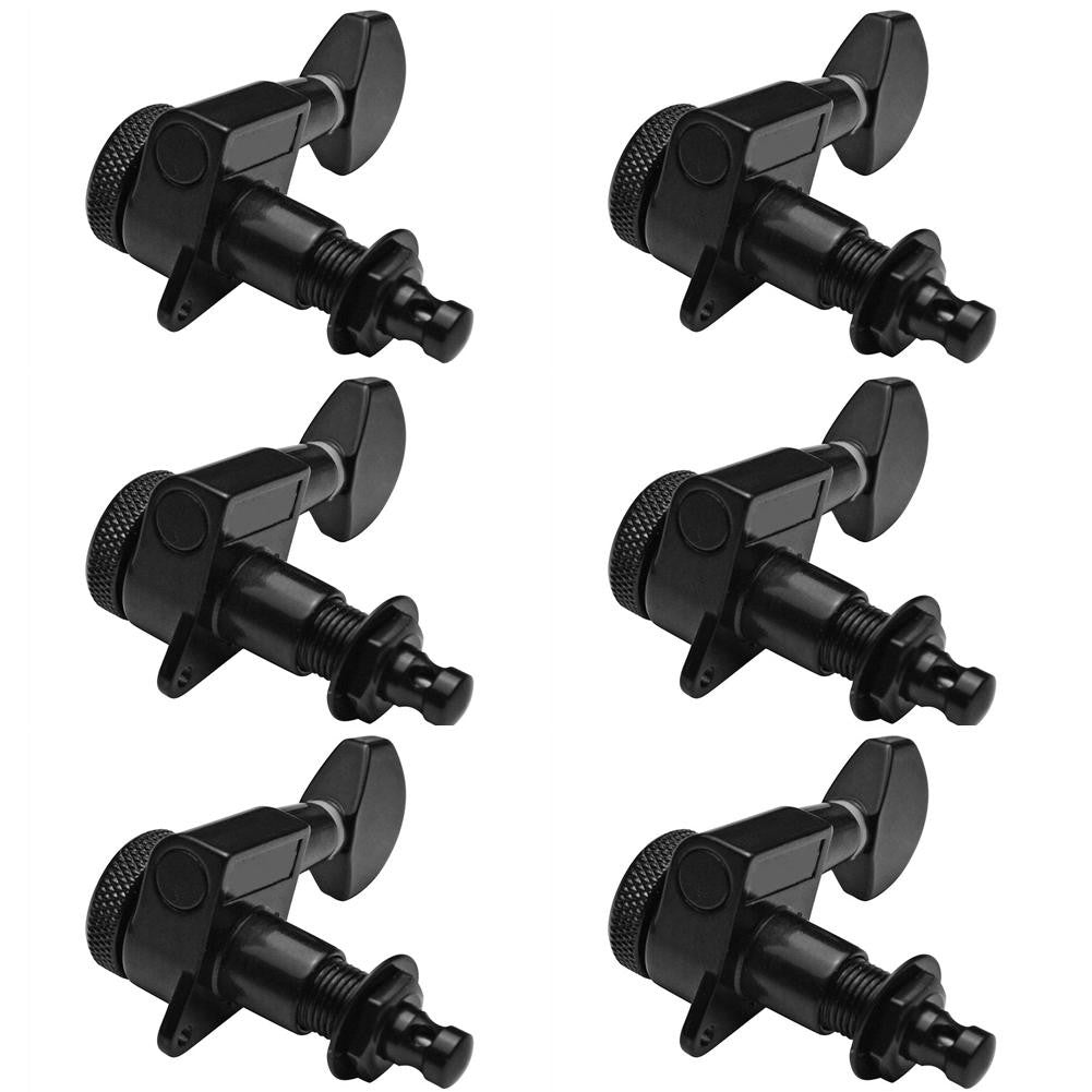KM MACHINE HEAD BLACK QN42 RIGHT PER PIECES (MX1343BK/MX1344BK), KM, GUITAR & BASS ACCESSORIES, km-guitar-bass-accessories-km-qn42-r, ZOSO MUSIC SDN BHD