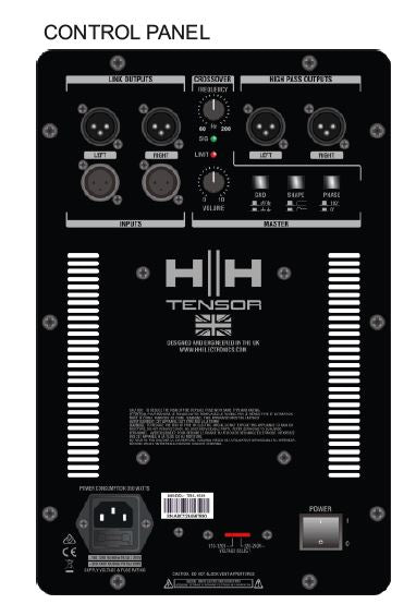 HH ELECTRONICS TRS-1800 1200W 18INCH TENSOR ACTIVE SUBWOOFER |  HH ELECTRONICS |  SUBWOOFER |  Zoso Music