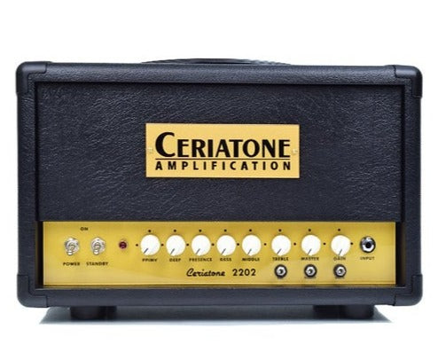 Ceriatone British Style 2202 HW 20-watt Amp Head | CERIATONE , Zoso Music