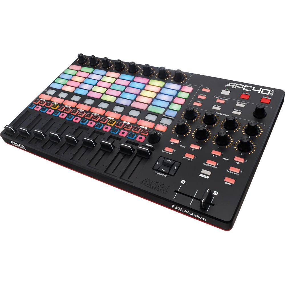 AKAI Professional APC40 MKII Ableton Live Performance Controller | Zoso Music