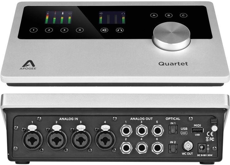 Apogee Quartet USB Audio Interface | APOGEE , Zoso Music