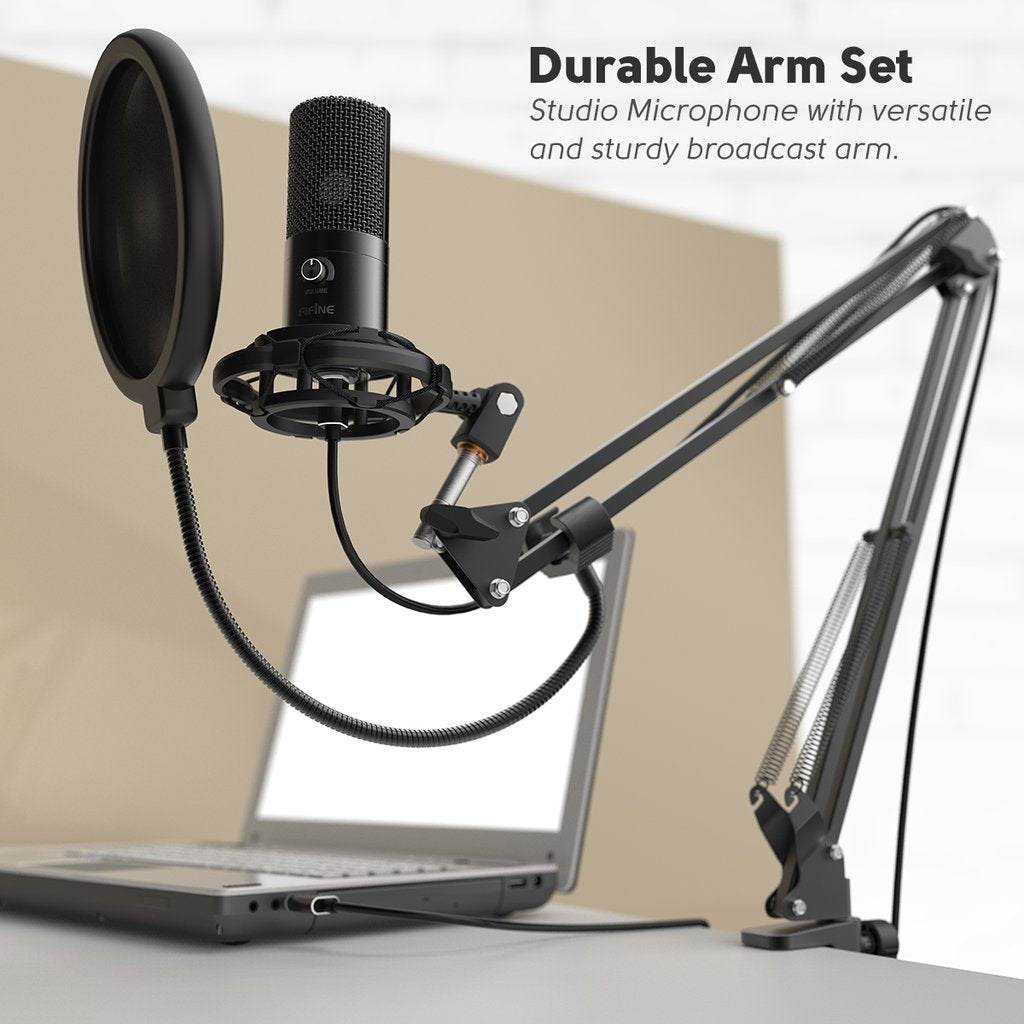 FIFINE T669 USB CONDENSER MICROPHONE KIT, FIFINE, CONDENSER MICROPHONE, fifine-microphone-t669, ZOSO MUSIC SDN BHD