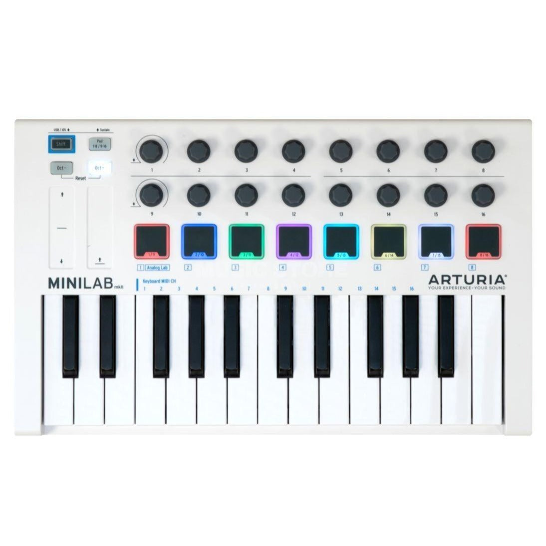Arturia Minilab Mkii 25 Keys Mini Controller (Keyboard Controller) | ARTURIA , Zoso Music