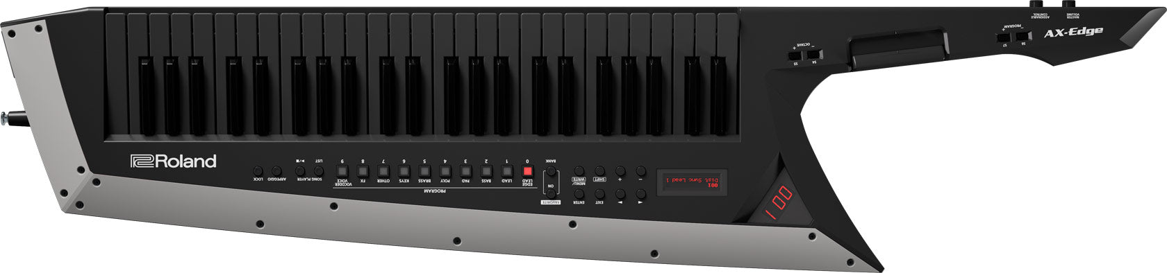 Roland AX-Edge 49-Key Keytar Synthesizer with FREE Shipping - Black (AXEdge AX Edge), ROLAND, SYNTHESIZER, roland-synthesizer-axedge-b, ZOSO MUSIC SDN BHD