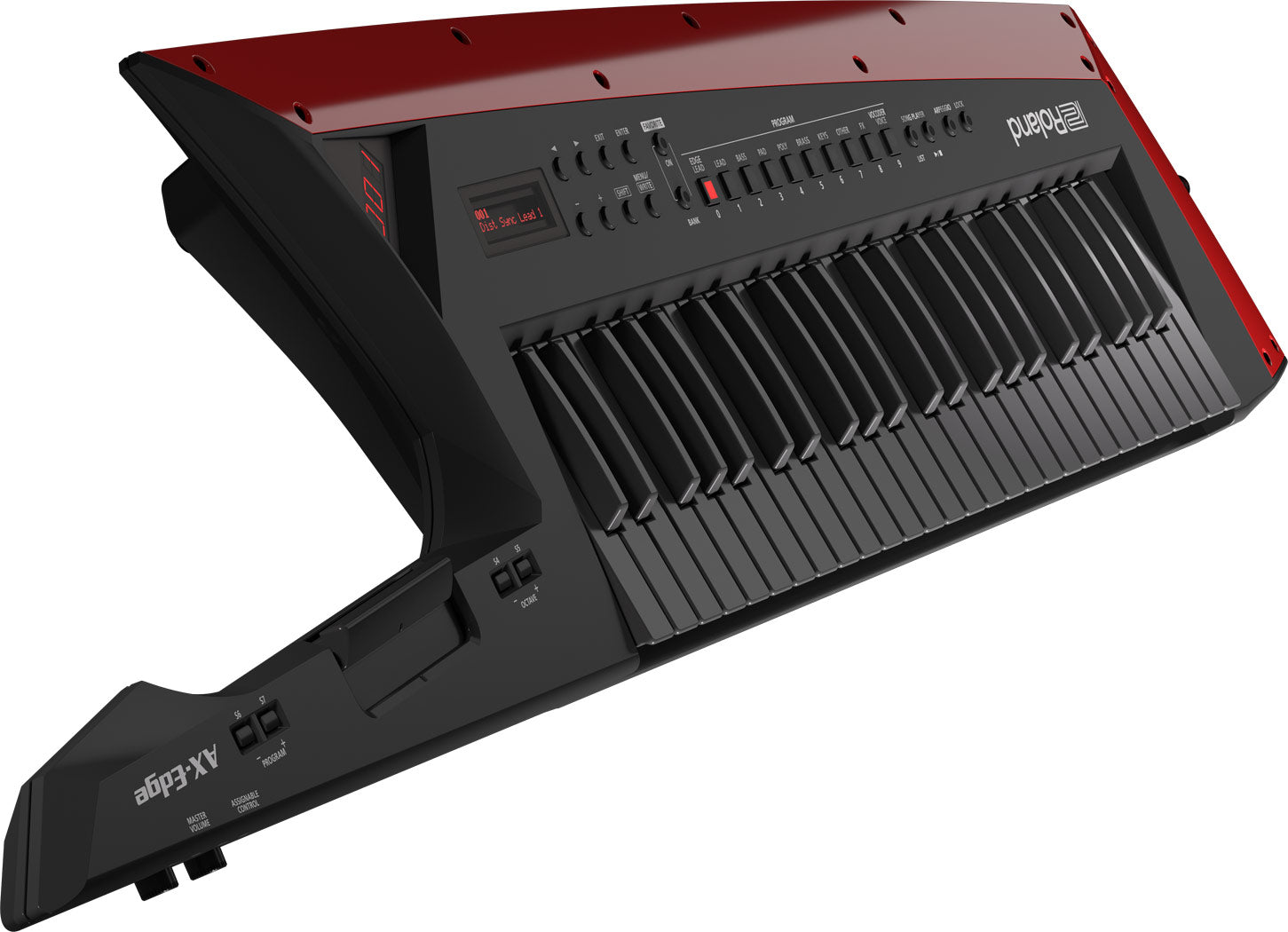 Roland AX-Edge 49-Key Keytar Synthesizer with FREE Shipping - Black (AXEdge AX Edge), ROLAND, SYNTHESIZER, roland-synthesizer-axedge-b, ZOSO MUSIC SDN BHD