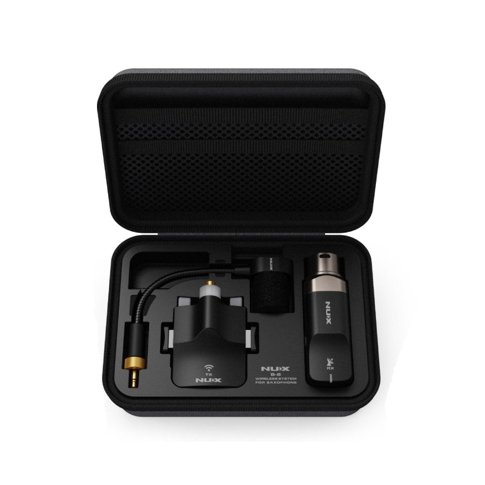 Nux B-6 Saxophone Wireless Connection System |  NUX |  WIRELESS-TRANSMITTER & RECEIVER |  Zoso Music