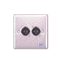 DISPLAY CLEARANCE - WALL SOCKET W/2X3 PIN XLR SOCKET MT-337 | ZOSO MUSIC , Zoso Music