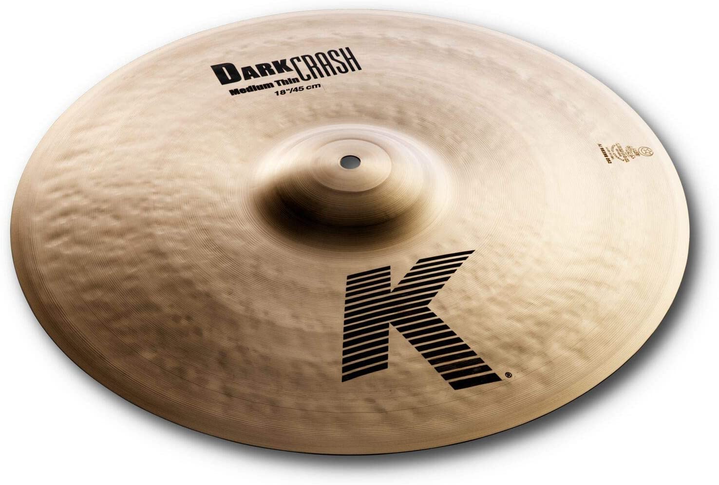 Zildjian K0915 18” Dark Medium Thin Crash |  ZILDJIAN |  CYMBAL-CRASH |  Zoso Music