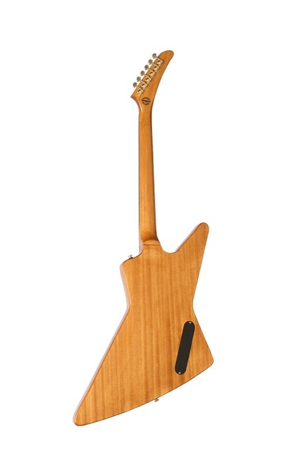 Epiphone IGCKEXWANAGH1L Korina Explorer (Incl. Hard Case; Left-handed) Aged Natural