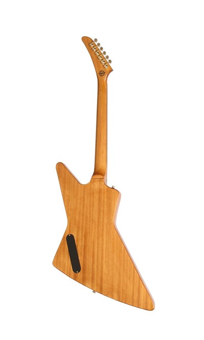 Epiphone IGCKEXWANAGH1 Korina Explorer Electric Guitar, Case Included - Aged Natural