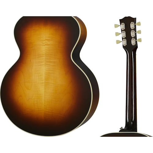 Gibson J-185 Original Acoustic Guitar, Vintage Sunburst