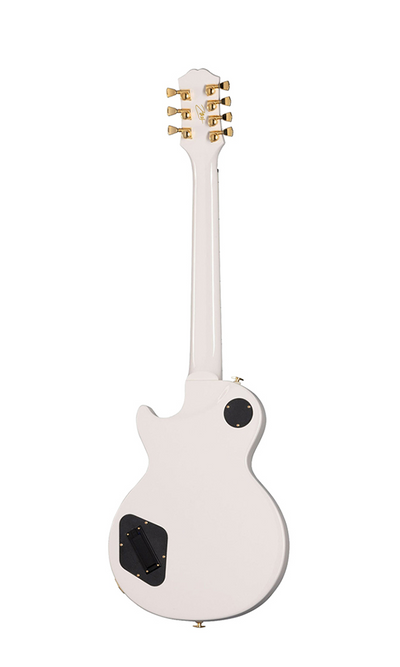 Epiphone EILPCMKH7BWGH3 7-string Matt Heafy Les Paul Custom Origins Electric Guitar - Bone White