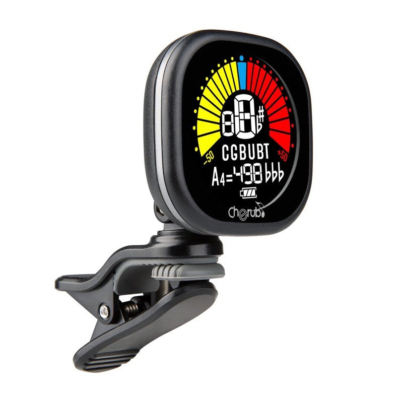 CHERUB WST-675 DG RECHARGEABLE CHROMATIC CLIP ON TUNER (WST675 DARK GREY) | CHERUB , Zoso Music