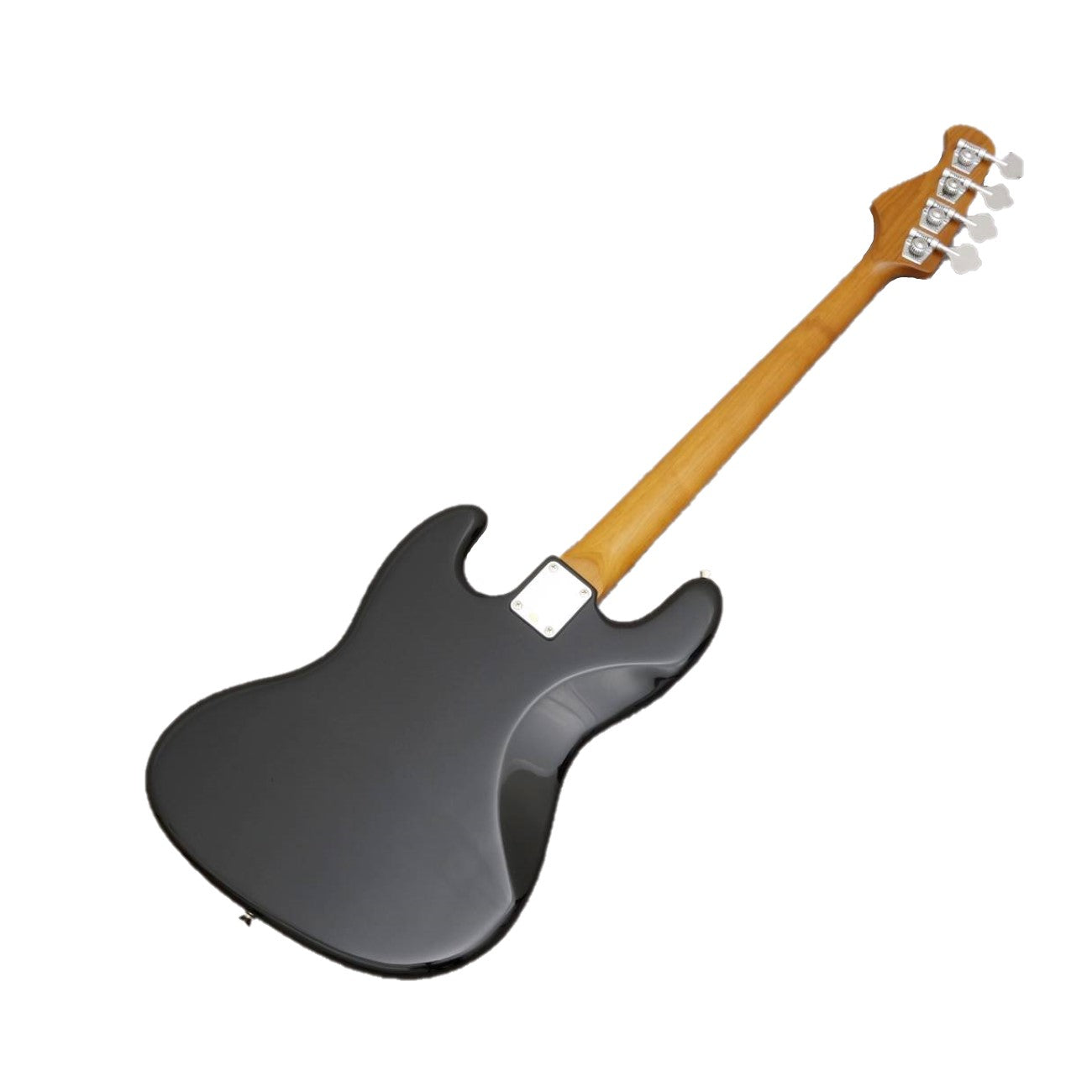 Bacchus Bjb-1-rsm/m-blk Universe Series Roasted Maple Electric Bass, Black With Bag |  BACCHUS |  BASS GUITAR |  Zoso Music