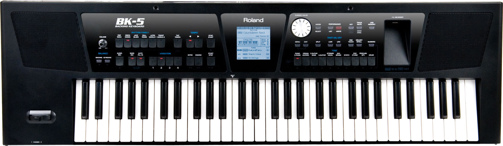 Roland BK-5 61-Keys Backing Keyboard with FREE Shipping (BK5 BK 5), ROLAND, KEYBOARD, roland-keyboard-bk-5, ZOSO MUSIC SDN BHD