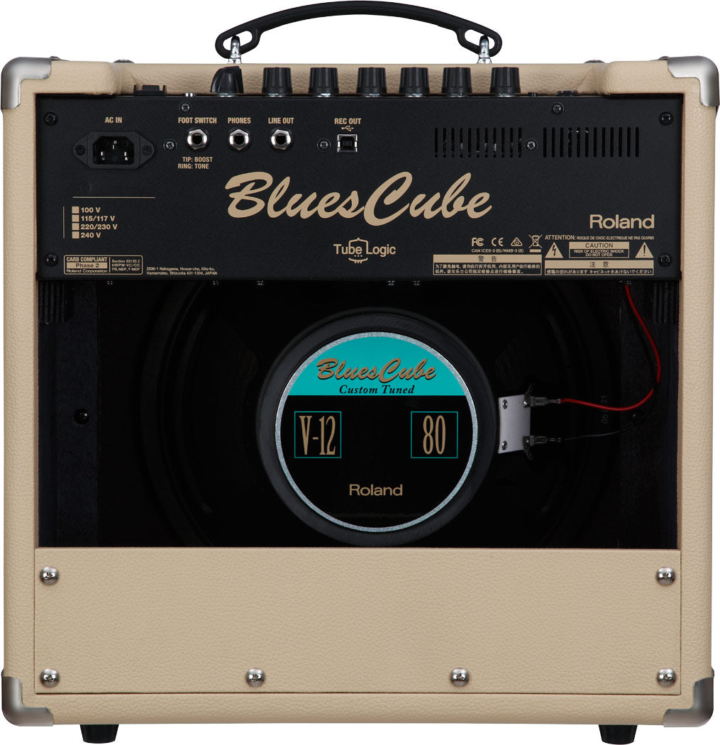 Roland Blues Cube Hot 30-watt 1x12 Combo Amplifier - Vintage Blonde (BC-HOT), ROLAND, GUITAR AMPLIFIER, roland-guitar-amplifier-bc-hot-vb, ZOSO MUSIC SDN BHD