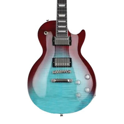 Epiphone EILMFBLFNH3 Les Paul Modern Figured Electric Guitar - Blueberry Fade