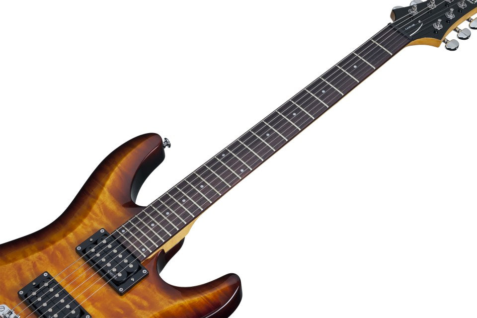 SCHECTER C-6 PLUS ELECTRIC GUITAR - VINTAGE SUNBURST (444) MADE IN INDONESIA, SCHECTER, ELECTRIC GUITAR, schecter-electric-guitar-c-6-plus-vs, ZOSO MUSIC SDN BHD