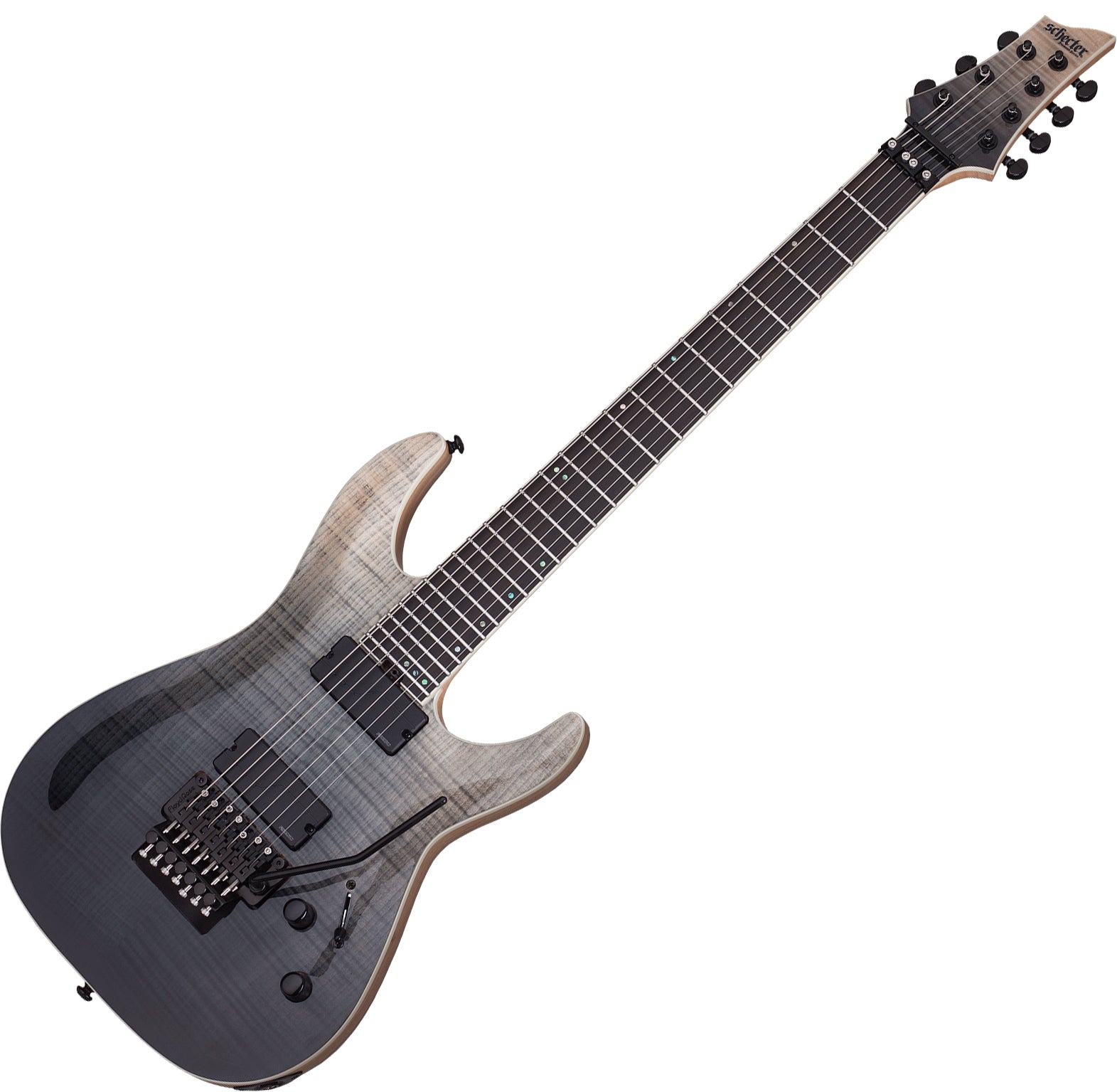 SCHECTER C-7 SLS ELITE ELECTRIC GUITAR BLACK FADE BURST (BFB) MIK, SCHECTER, ELECTRIC GUITAR, schecter-electric-guitar-schc-7-sls-elite-bfb, ZOSO MUSIC SDN BHD