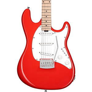 STERLING CT30SSS CUTLASS SSS ELECTRIC GUITAR FIESTA RED COLOR (CT 30/ HARD MAPLE/ POPLAR), STERLING, ELECTRIC GUITAR, sterling-electric-guitar-ct30sss-frd, ZOSO MUSIC SDN BHD