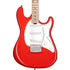 STERLING CT30SSS CUTLASS SSS ELECTRIC GUITAR FIESTA RED COLOR (CT 30/ HARD MAPLE/ POPLAR), STERLING, ELECTRIC GUITAR, sterling-electric-guitar-ct30sss-frd, ZOSO MUSIC SDN BHD