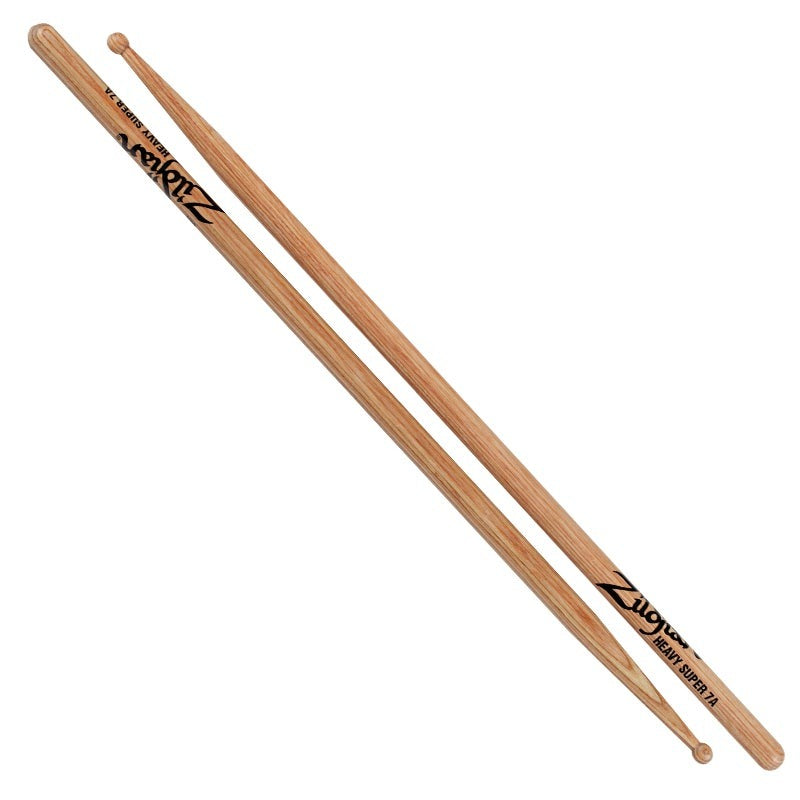 Zildjian Laminated Birch Drumsticks Heavy Super 7A Wood Tip, Natural |  ZILDJIAN |  DRUMSTICK |  Zoso Music