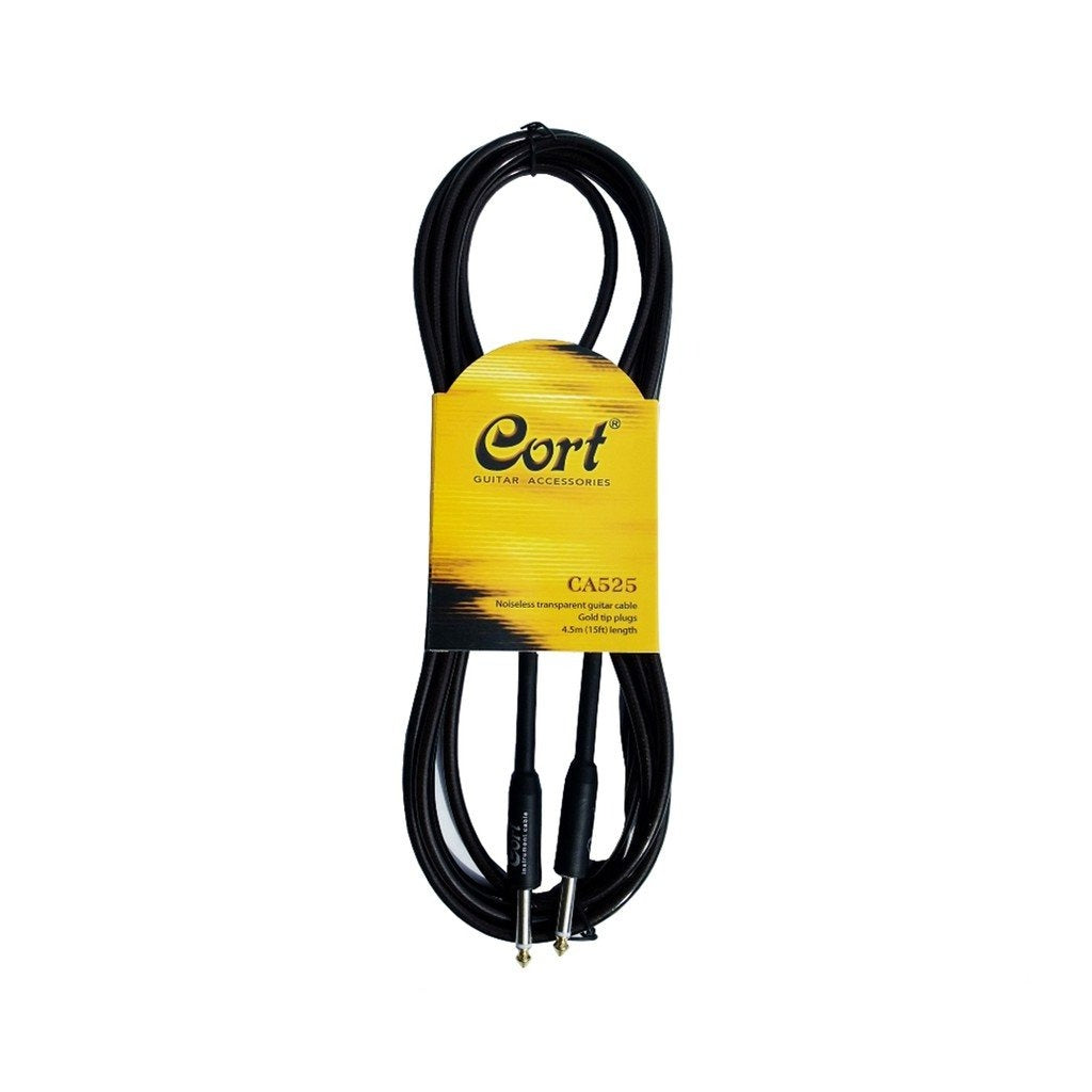 Cort CA525 15FT Cable Black | CORT , Zoso Music