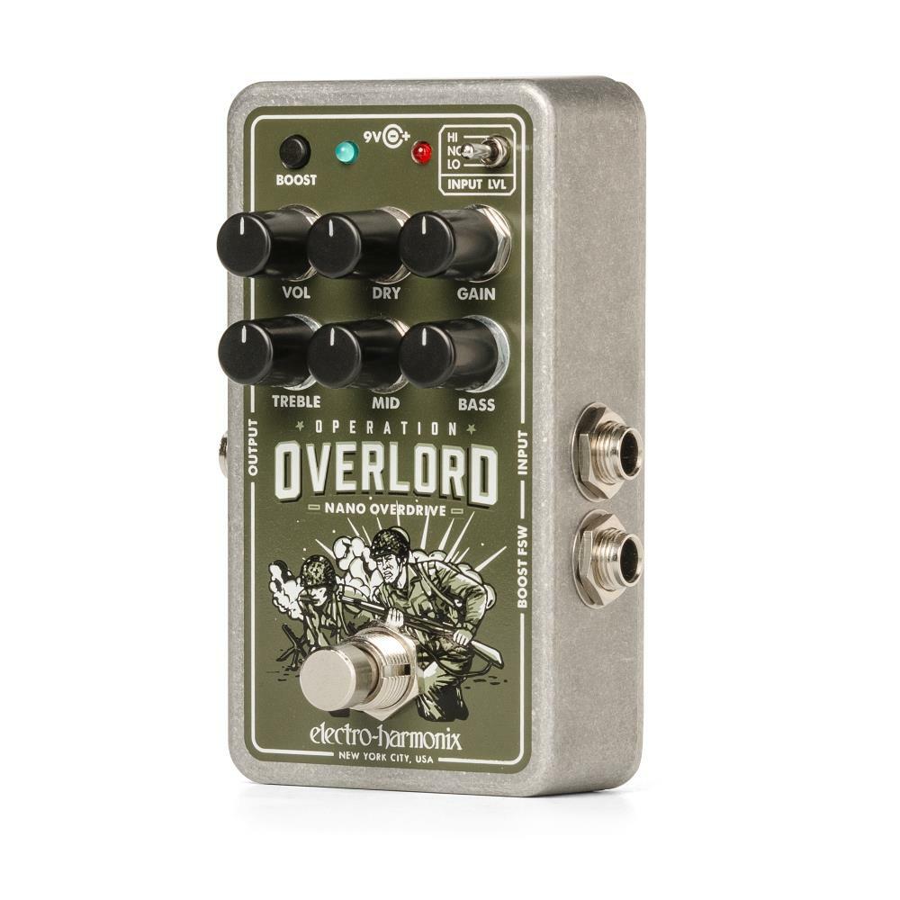 Electro-Harmonix Nano Overlord Overdrive Guitar Effects Pedal | ELECTRO-HARMONIX , Zoso Music