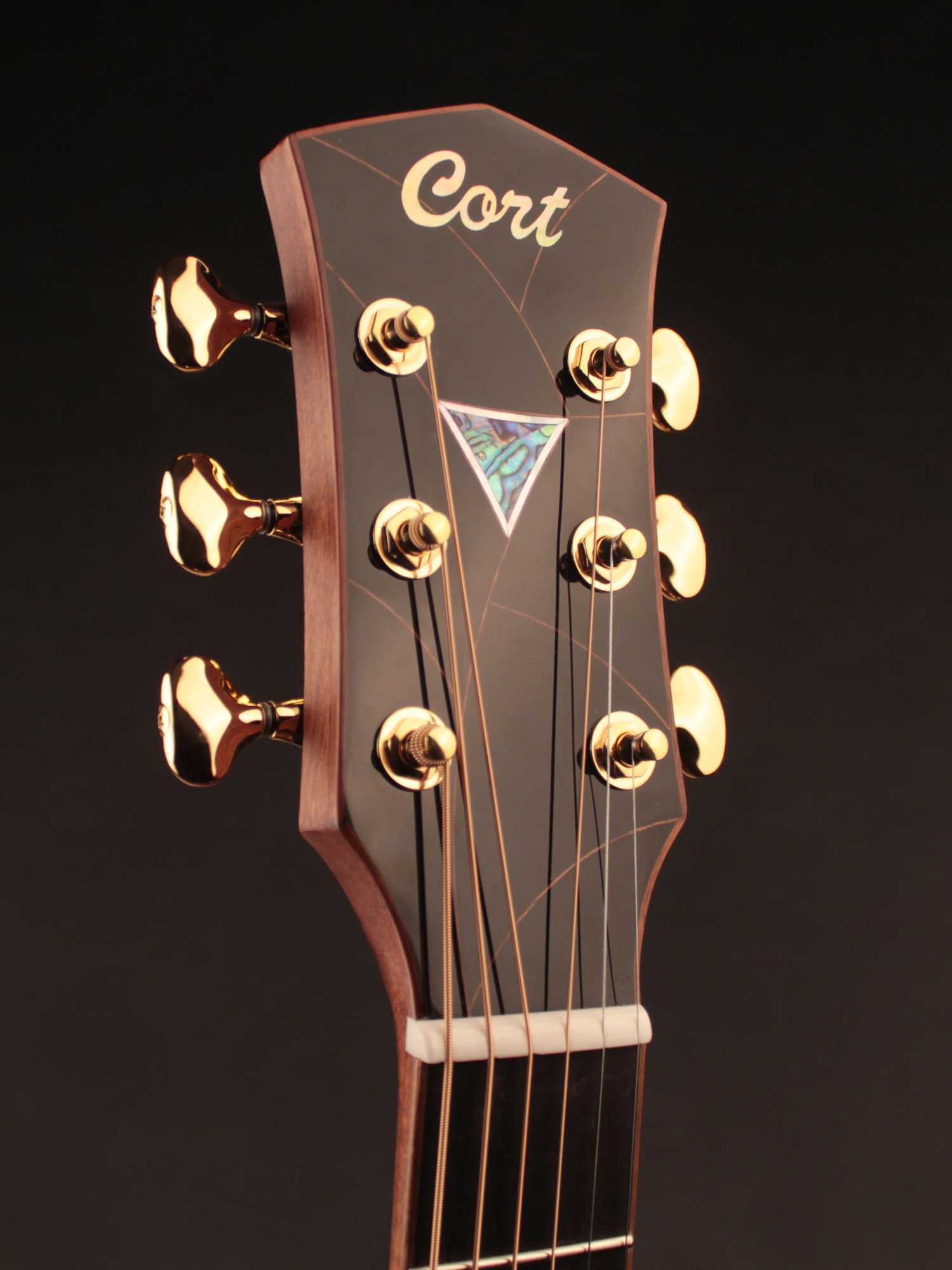 Cort ABSTRACT Limited Acoustic Guitar With EQ With Case Natural | CORT , Zoso Music