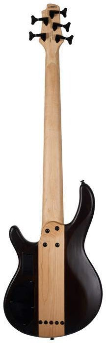 Cort C5 Plus OVMH 5-String Electric Bass With Bag Antique Brown Burst | CORT , Zoso Music