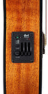 Cort Jade Nylon Classical Guitar EQ With Bag Burgundy Red Burst | CORT , Zoso Music