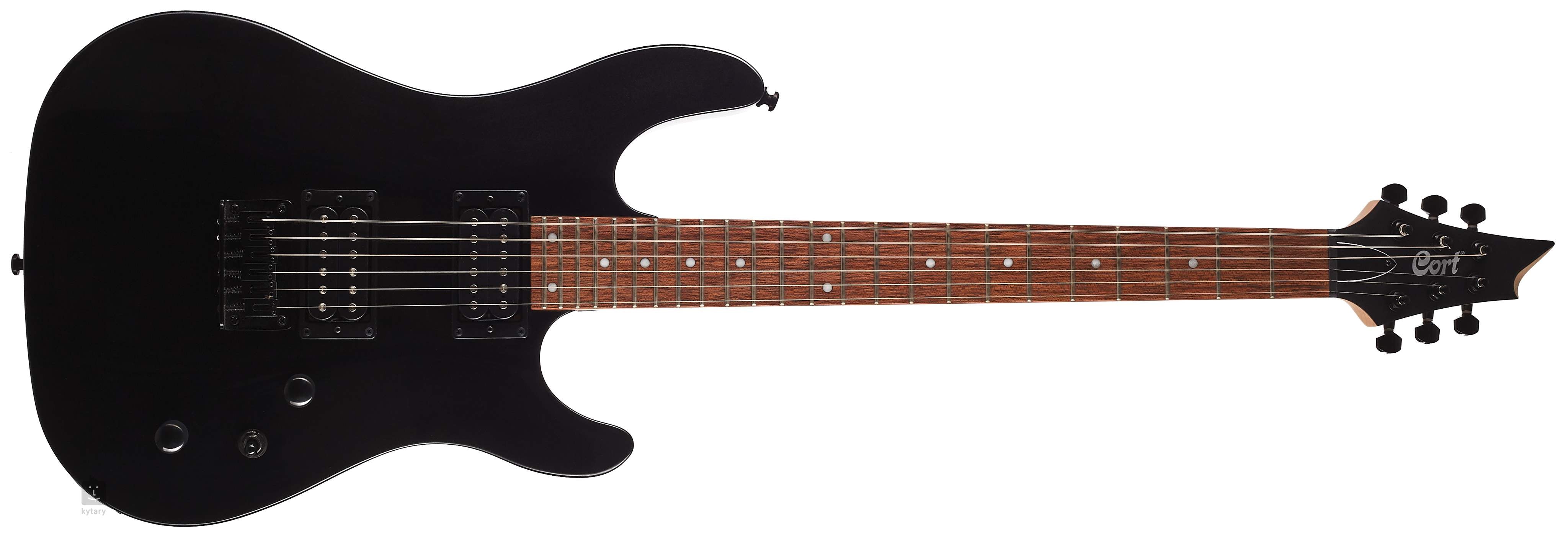 CORT KX100 ELECTRIC GUITAR WITH BAG BLACK | CORT , Zoso Music