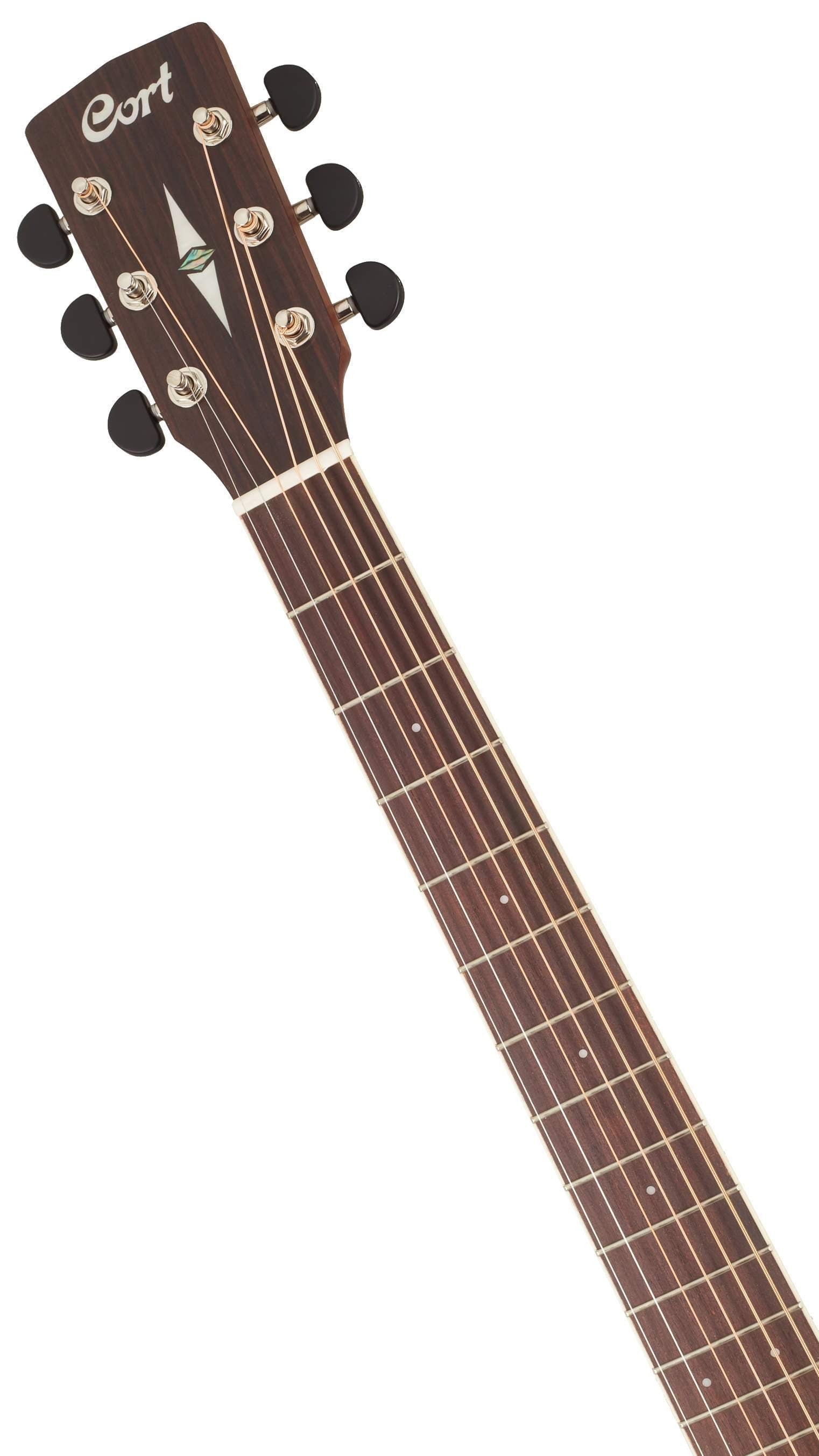Cort MR-710F Left Handed Acoustic Guitar With Bag Natural Satin | CORT , Zoso Music