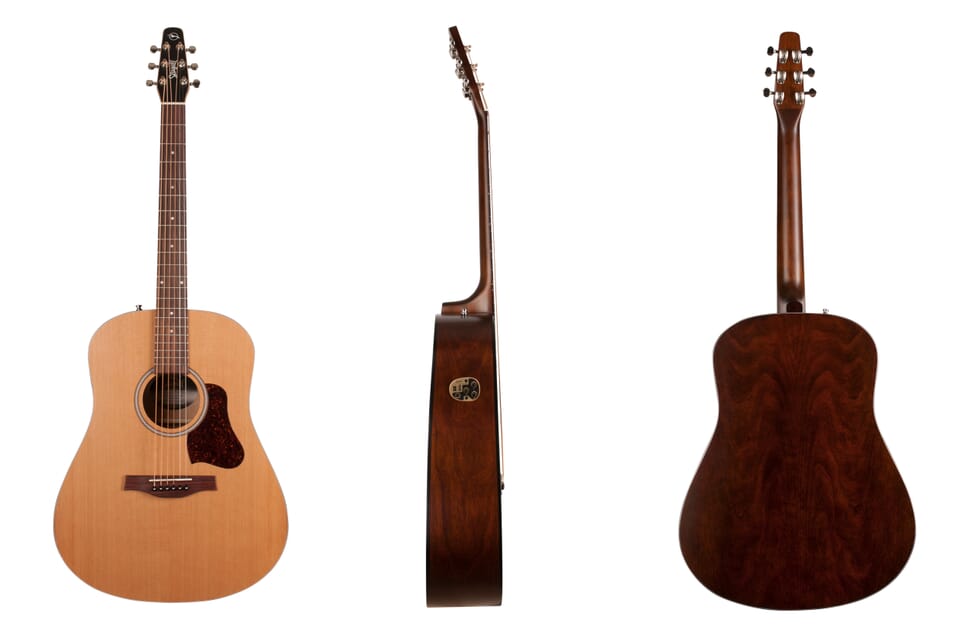 SEAGULL GUITARS S6 CEDAR ORIGINAL SLIM Q1T ACOUSTIC - ELECTRIC GUITAR - NATURAL |  SEAGULL |  ACOUSTIC GUITAR |  Zoso Music