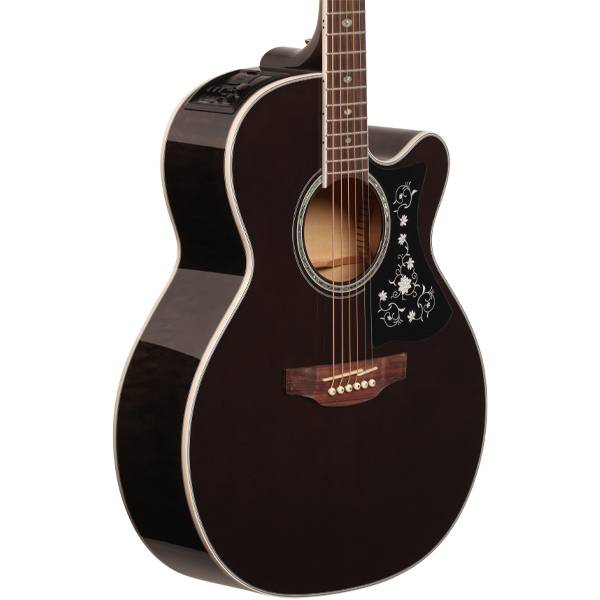 TAKAMINE GN75CE TBK NEX CUTAWAY SOLID SPRUCE TOP ACOUSTIC-ELECTRIC, TK-40D PREAMP 