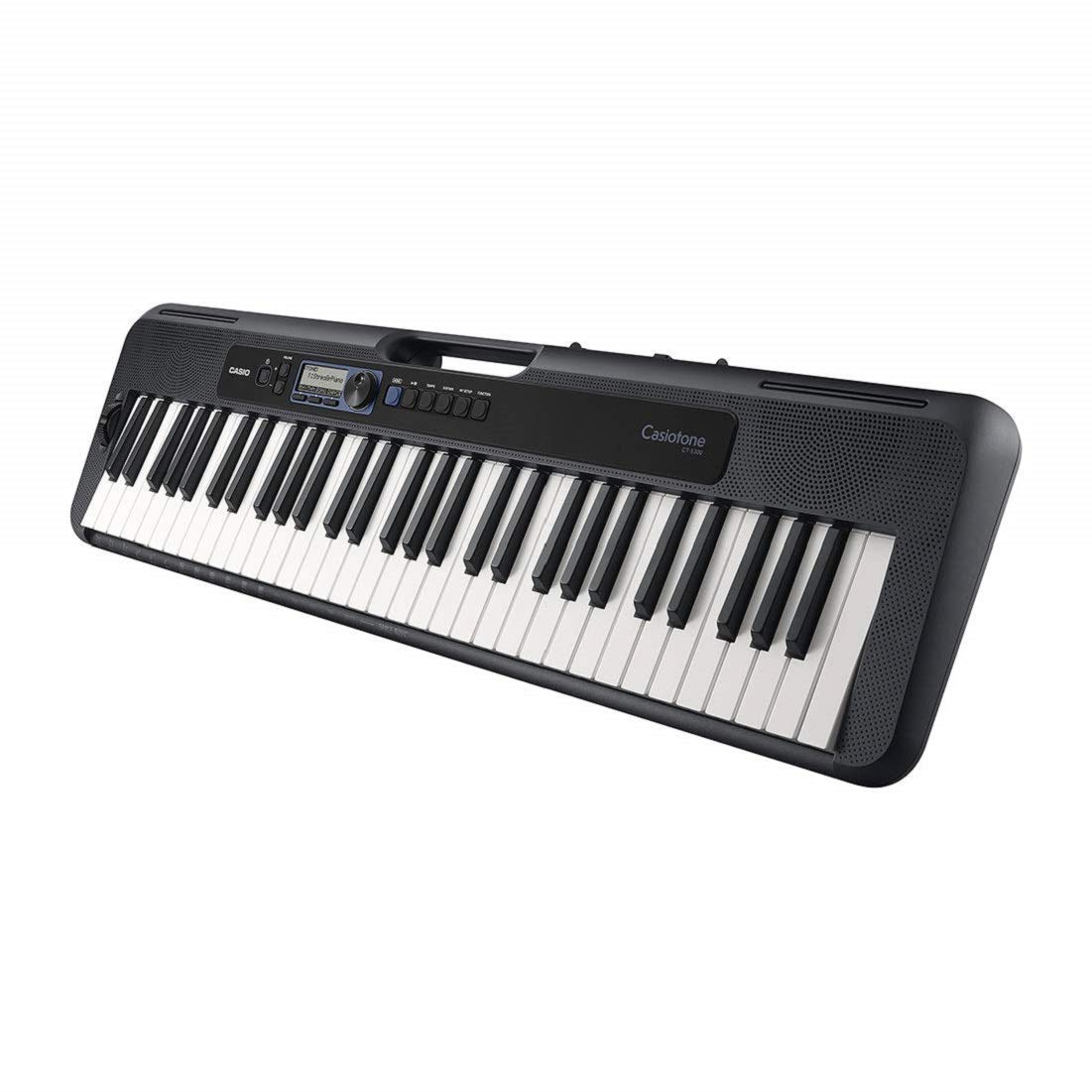 Casio CT-S300 61-Keys Casiotone Keyboard, Black ( with adaptor ) |  CASIO |  KEYBOARD-PORTABLE |  Zoso Music