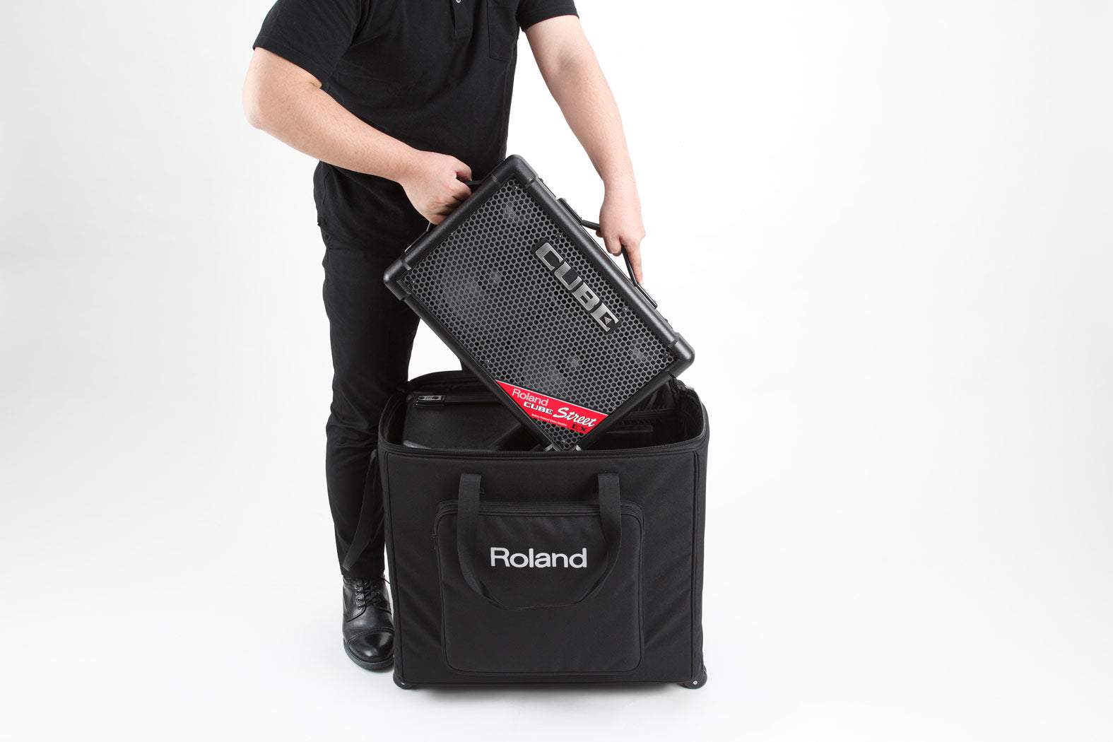 Roland CUBE Street EX PA Pack Portable Battery-powered PA Bundle (CUBESTEXPA), ROLAND, GUITAR AMPLIFIER, roland-guitar-amplifier-cube-st-expa, ZOSO MUSIC SDN BHD