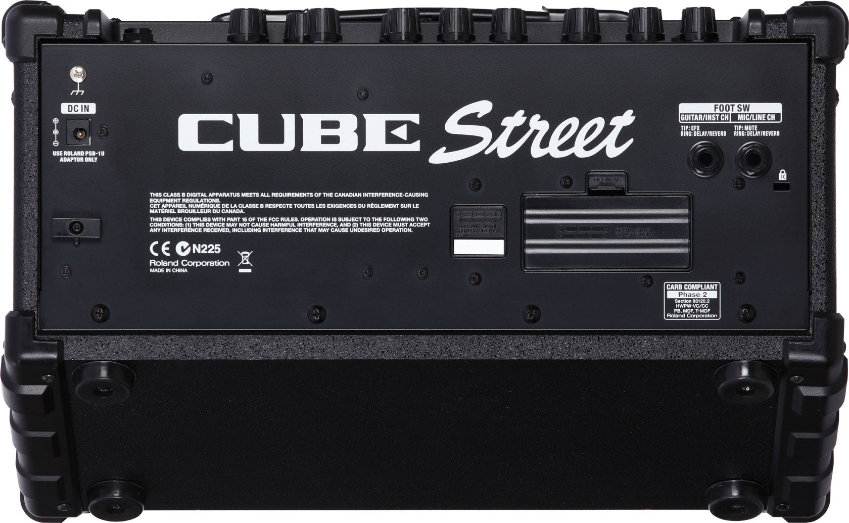 Roland CUBE Street 5-watt 2x6.5 Battery Powered Combo Amplifier (CUBE-STA), ROLAND, GUITAR AMPLIFIER, roland-guitar-amplifier-cube-sta, ZOSO MUSIC SDN BHD