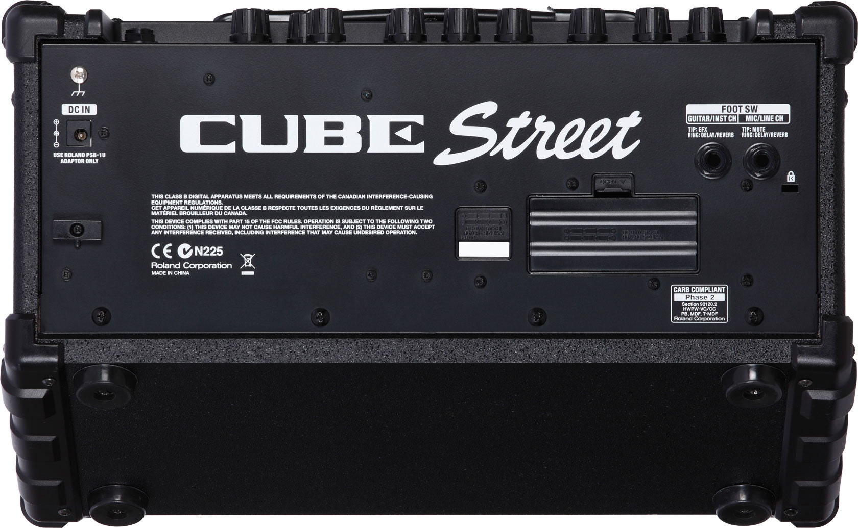 Roland CUBE Street 5-watt 2x6.5 Battery Powered Combo Amplifier - Red (CUBE-STA), ROLAND, GUITAR AMPLIFIER, roland-guitar-amplifier-cube-st-ra, ZOSO MUSIC SDN BHD