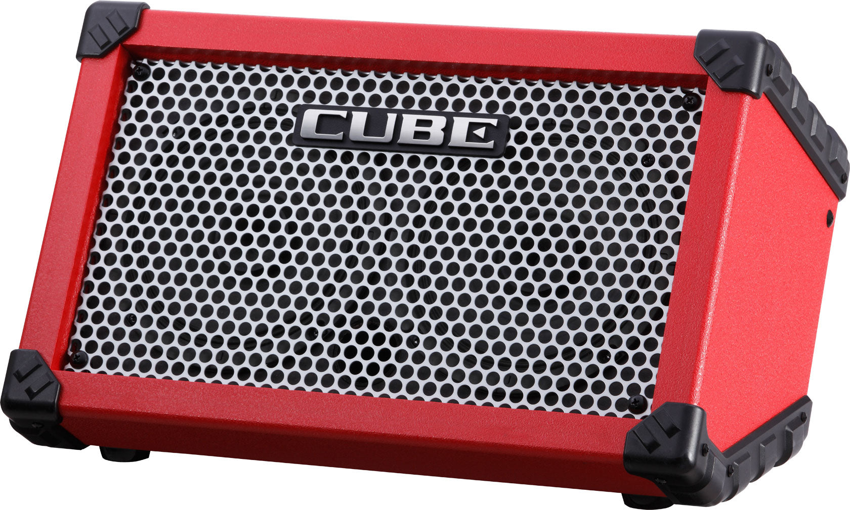 Roland CUBE Street 5-watt 2x6.5 Battery Powered Combo Amplifier - Red (CUBE-STA), ROLAND, GUITAR AMPLIFIER, roland-guitar-amplifier-cube-st-ra, ZOSO MUSIC SDN BHD