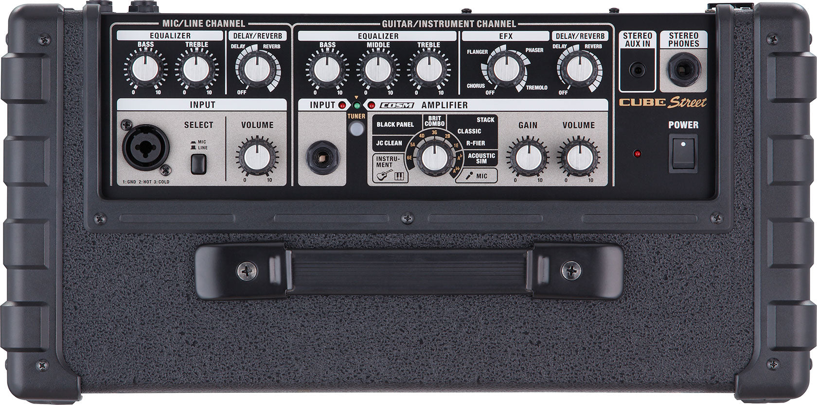 Roland CUBE Street 5-watt 2x6.5 Battery Powered Combo Amplifier (CUBE-STA), ROLAND, GUITAR AMPLIFIER, roland-guitar-amplifier-cube-sta, ZOSO MUSIC SDN BHD