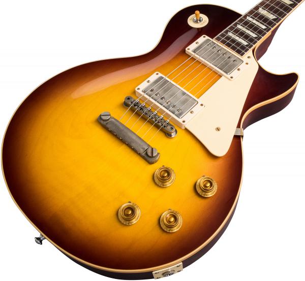 Gibson 1958 Les Paul Standard Reissue VOS Electric Guitar, Bourbon Burst (LPR58VOBBNH1)