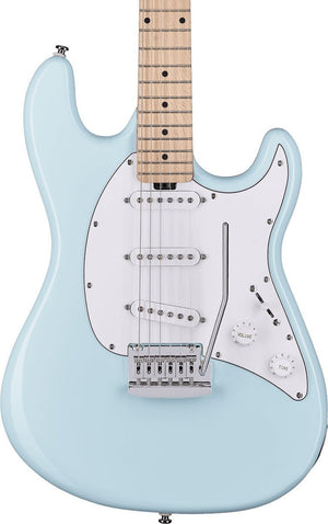 STERLING CUTLASS SSS ELECTRIC GUITAR, MAPLE FINGERBOARD CT30SSS, DAPHNE BLUE METALLIC, STERLING, ELECTRIC GUITAR, sterling-electric-guitar-ct30sss-dblm, ZOSO MUSIC SDN BHD