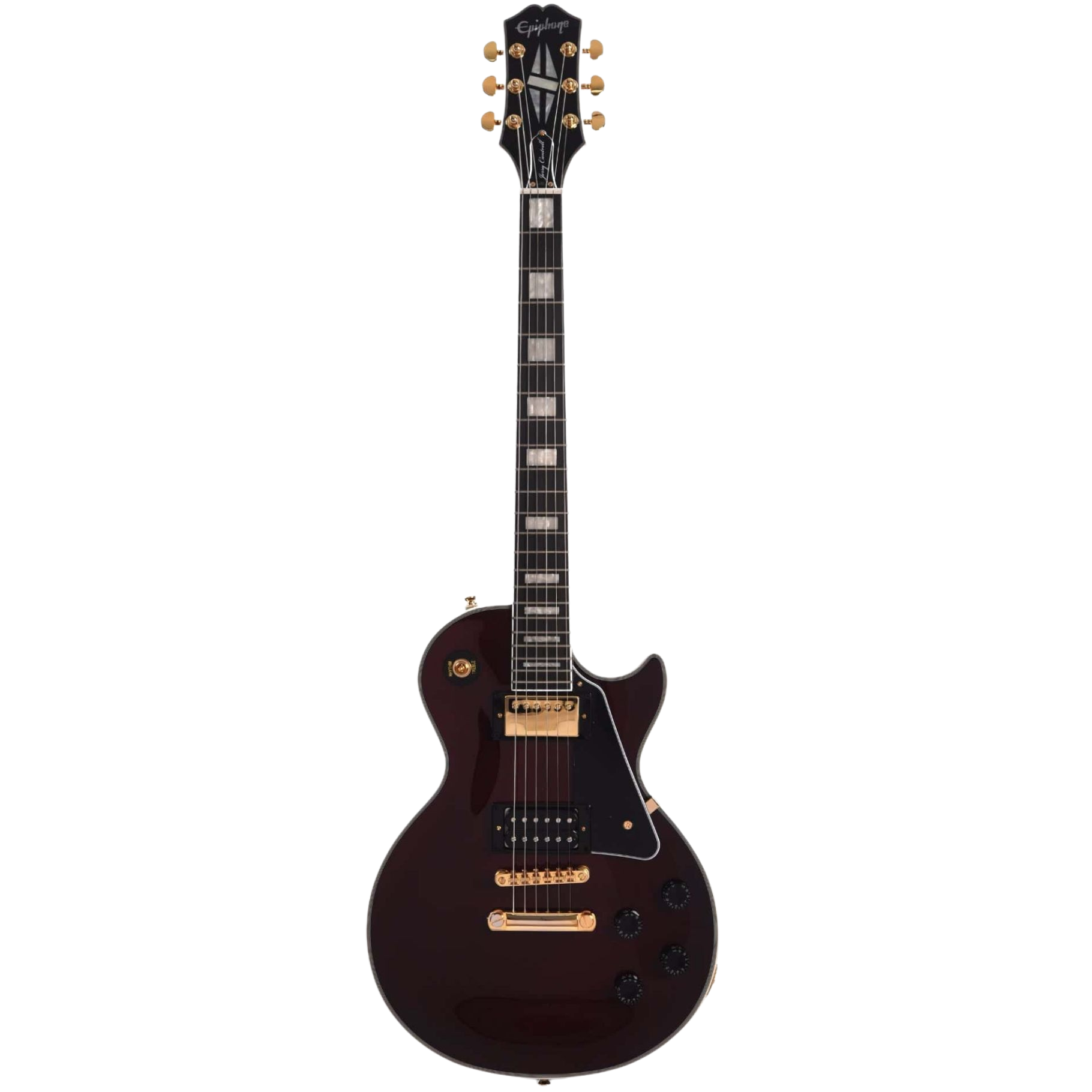 Epiphone EILCJCWRGH3 Jerry Cantrell Wino Les Paul Custom Electric Guitar - Wine Red