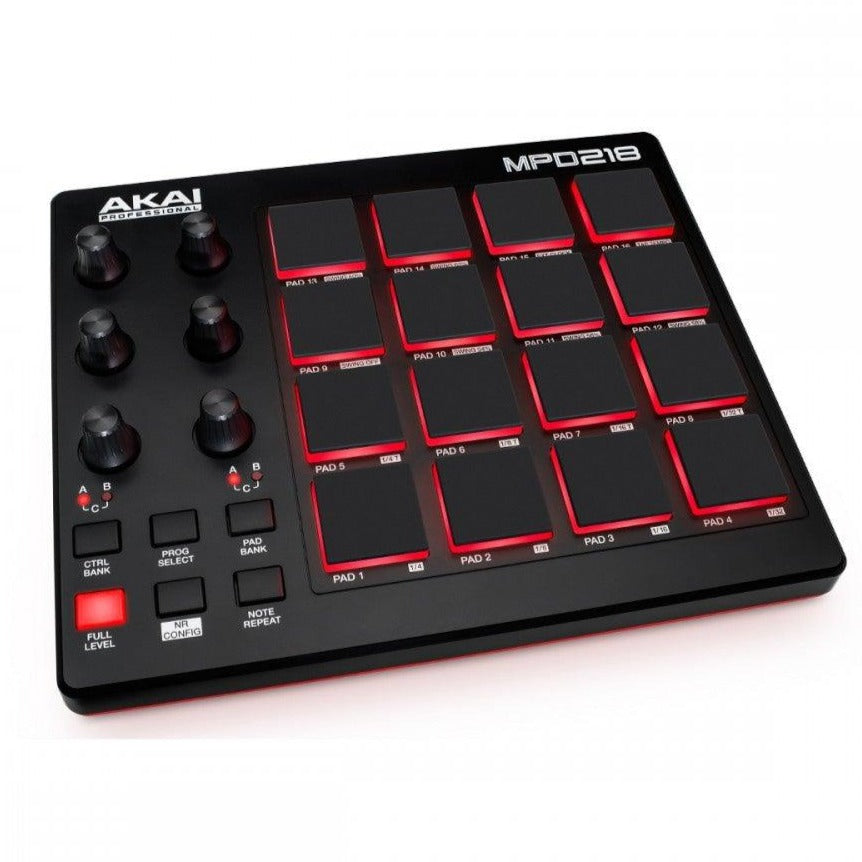 Akai Professional MPD 218 Pad Controller W/ 16 MPC Pads | AKAI PROFESSIONAL , Zoso Music