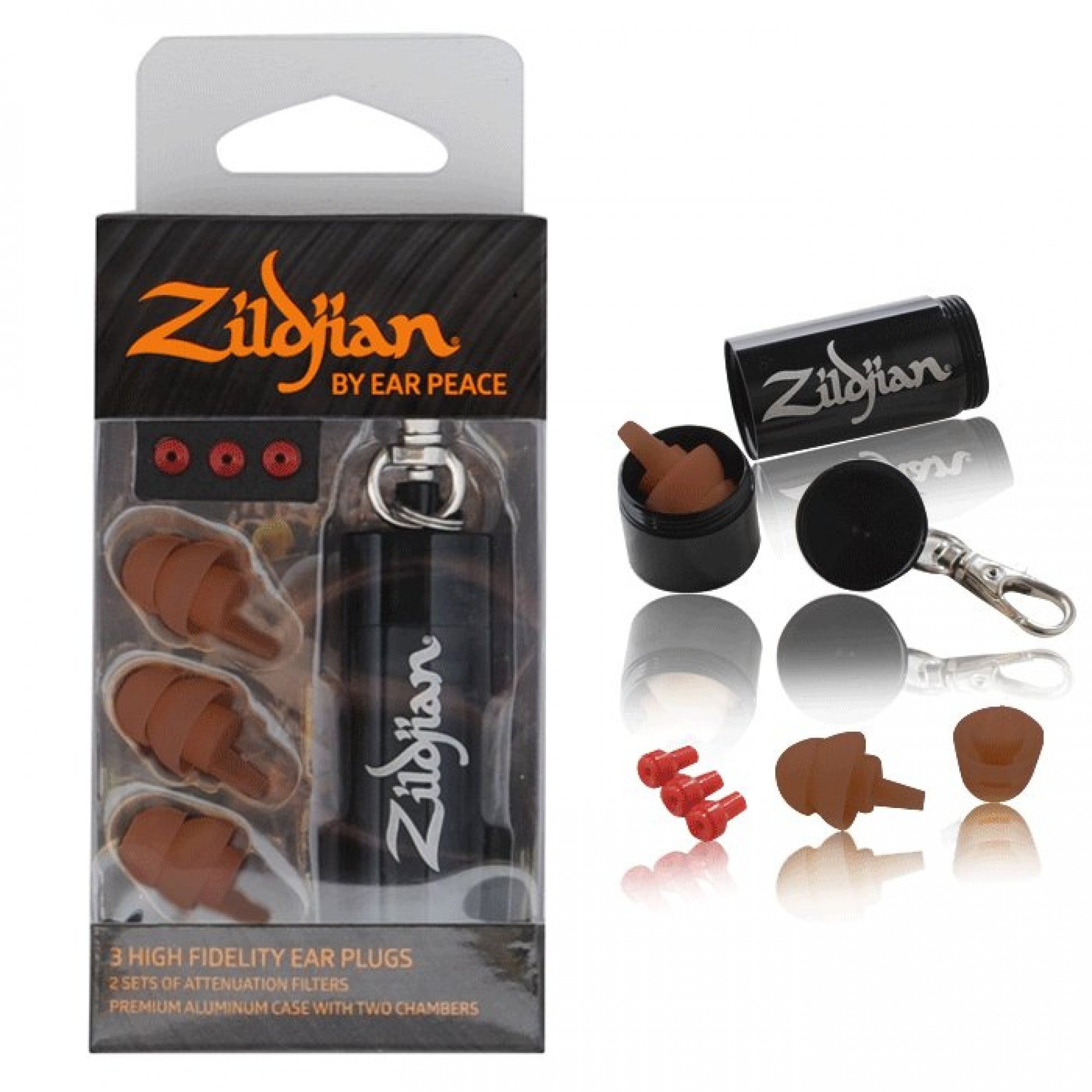 Zildjian ZPLUGSD HD Earplugs – Dark