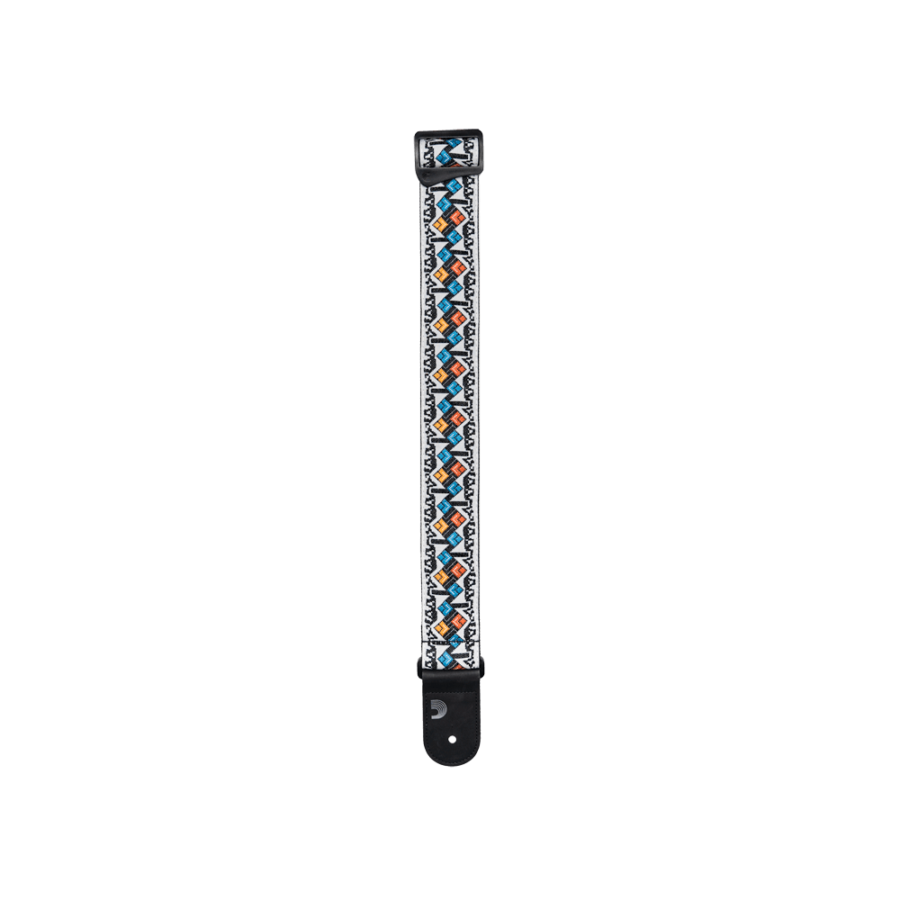 D’Addario 50RW00 Eco-Comfort Guitar Straps White