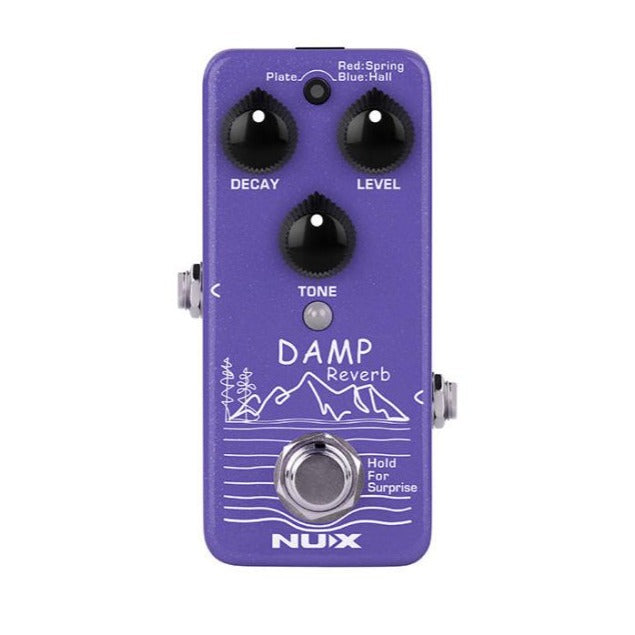Nux NRV-3 Damp Reverb Mini Electric Guitar Effect Pedal
