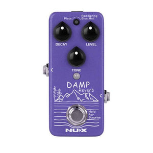 Nux NRV-3 Damp Reverb Mini Electric Guitar Effect Pedal |  NUX |  EFFECTS |  Zoso Music